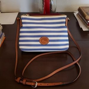 SOLD DOONEY & BOURKE Sullivan Crossbody Coated Cotton Leather Bag Pouchette